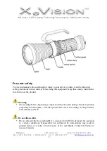 Preview for 3 page of XeVision XeRay XV-LX50 User Manual