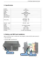 Preview for 5 page of Xexun XT-009 User Manual