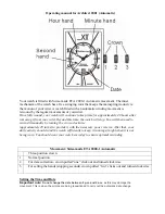 Xezo Architect ETA 2000-1 Operating Manual preview