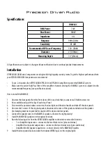 Preview for 3 page of XFIRE AUDIO BMW42C Owner'S Manual