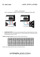 Preview for 7 page of XFIRE AUDIO E-2502D Owner'S Manual