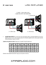 Preview for 7 page of XFIRE AUDIO E-3001D Owner'S Manual