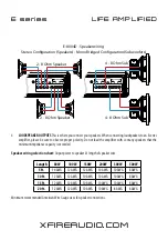 Preview for 7 page of XFIRE AUDIO E-8004D Owner'S Manual