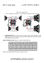 Предварительный просмотр 7 страницы XFIRE AUDIO EFX1204D Owner'S Manual