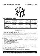 Preview for 4 page of XFIRE AUDIO XMF121 XTREME Owner'S Manual