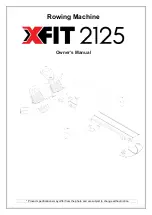 XFit 2125 Owner'S Manual preview