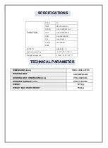 Preview for 13 page of XFit C.L.2500 User Manual