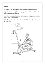 Предварительный просмотр 8 страницы XFit MOUNTAIN User Manual