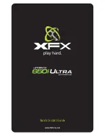 XFX 650iULTRA Quick Install Manual preview