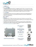 Preview for 5 page of xG Technology CN3200-PS-2500-900-1-EXT Installation Manual