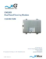 Preview for 28 page of xG Technology CN3200-PS-2500-900-1-EXT Installation Manual