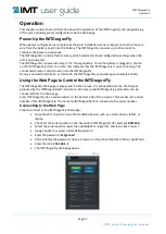 Preview for 20 page of xG Technology IMT VISlink IMTDragonFly User Manual