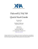 XIA FalconX1 Quick Start Manual предпросмотр