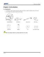 Preview for 8 page of Xiamen Hanin Electronic Technology iDPRT iE4P User Manual