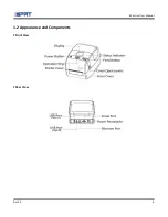 Предварительный просмотр 9 страницы Xiamen Hanin Electronic Technology iDPRT iE4P User Manual