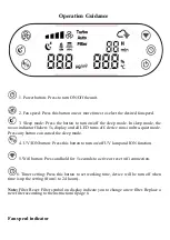 Предварительный просмотр 6 страницы Xiamen CF-8700AS Use & Care Instructions Manual