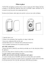 Preview for 8 page of Xiamen CF-8700AS Use & Care Instructions Manual