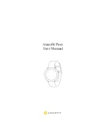 Preview for 1 page of Xiaomi Amazfit Pace User Manual