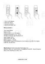 Preview for 3 page of Xiaomi Amazfit Manual