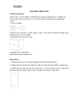 Xiaomi Aqara Cube Quick Start Manuals предпросмотр