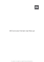 Xiaomi Commuter Helmet User Manual предпросмотр