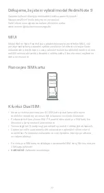 Предварительный просмотр 79 страницы Xiaomi M2003J15SG User Manual