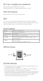 Предварительный просмотр 4 страницы Xiaomi M2101K9AG User Manual