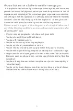 Предварительный просмотр 4 страницы Xiaomi Massage Gun Mini User Manual