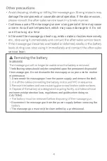 Предварительный просмотр 5 страницы Xiaomi Massage Gun Mini User Manual
