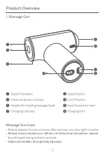 Предварительный просмотр 6 страницы Xiaomi Massage Gun Mini User Manual