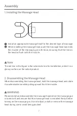 Предварительный просмотр 8 страницы Xiaomi Massage Gun Mini User Manual