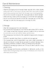 Предварительный просмотр 12 страницы Xiaomi Massage Gun Mini User Manual