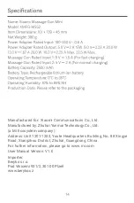 Предварительный просмотр 15 страницы Xiaomi Massage Gun Mini User Manual