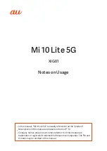 Xiaomi Mi 10 Lite 5G Notes On Usage preview