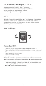 Preview for 3 page of Xiaomi Mi 11 Lite 5G NE User Manual