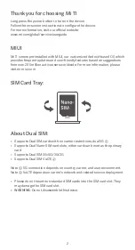 Предварительный просмотр 3 страницы Xiaomi Mi 11 User Manual