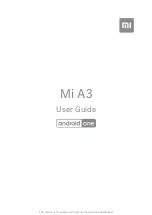 Xiaomi Mi A3 User Manual предпросмотр