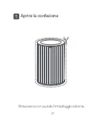 Предварительный просмотр 23 страницы Xiaomi Mi Air Purifier Formaldehyde Filter S1 User Manual