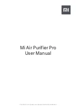 Preview for 1 page of Xiaomi Mi Air Purifier Pro AC-M3-CA User Manual