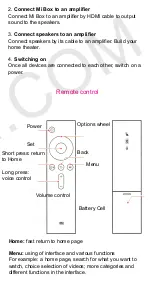 Preview for 3 page of Xiaomi Mi Box 3 User Manual