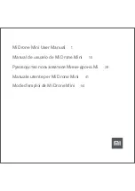 Preview for 1 page of Xiaomi Mi Drone mini User Manual