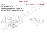 Предварительный просмотр 8 страницы Xiaomi Mi Drone Instructions Manual