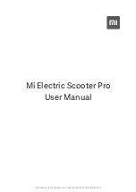 Preview for 1 page of Xiaomi Mi Electric Scooter Pro DDHBC02NEB User Manual