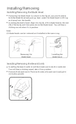 Preview for 6 page of Xiaomi MI Grooming Kit Pro User Manual