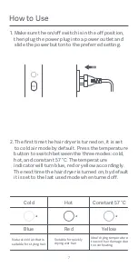 Предварительный просмотр 9 страницы Xiaomi Mi H300 User Manual