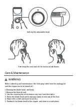 Preview for 12 page of Xiaomi MI Hair Clipper User Manual