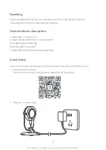 Предварительный просмотр 3 страницы Xiaomi Mi Home Security Camera SXJ01ZM User Manual