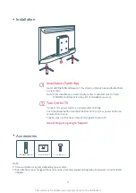 Предварительный просмотр 2 страницы Xiaomi Mi LED TV 4A Safety Notice And Installation Manual