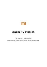 Preview for 1 page of Xiaomi MI MDZ-27-AA User Manual