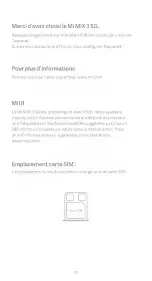 Preview for 11 page of Xiaomi Mi MIX 3 5G User Manual